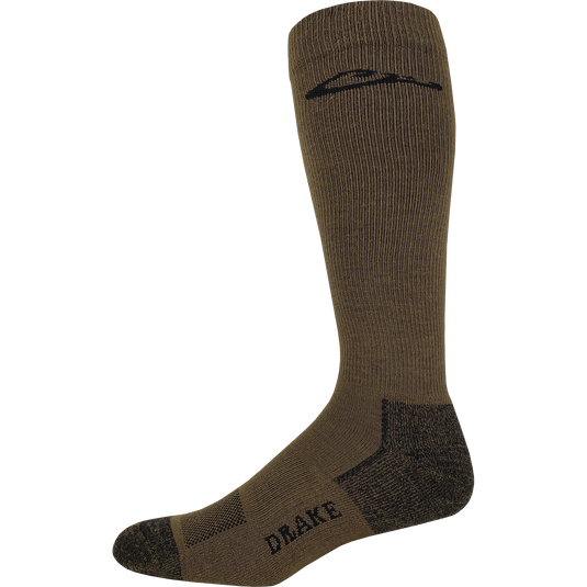 Ultra-Dri Casual Sock offering moisture-wicking comfort with seamless toe, reinforced heel, and arch support, ideal for casual and boot wear.