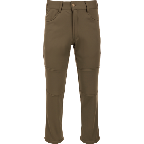 Endurance Jean Cut Wader Pant featuring ultralight fleece lining, front slash and rear pockets, and adjustable waist, designed for comfort and silent movement during hunting.