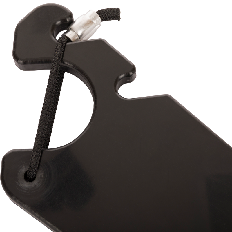 Truck Gun Rest for easy shotgun/rifle transport in vehicles; installs by sliding over headrest posts, no hardware needed.