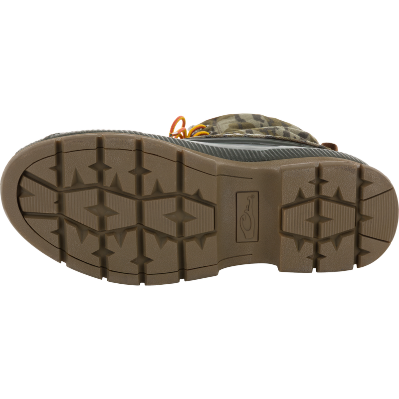 Throwback 80 Waxed Canvas Lace Up Duck Boot