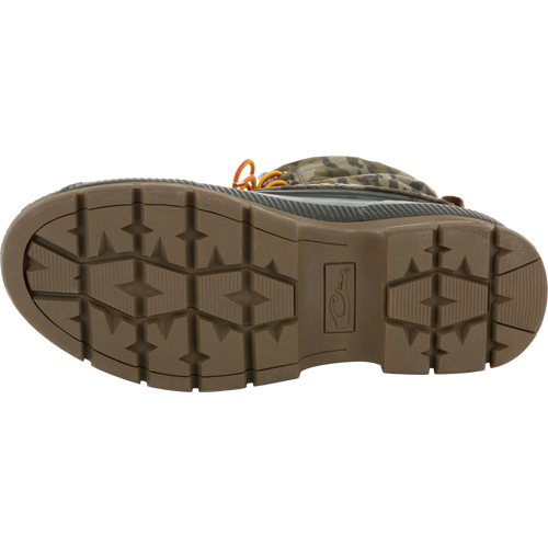 Throwback 80 Waxed Canvas Lace Up Duck Boot