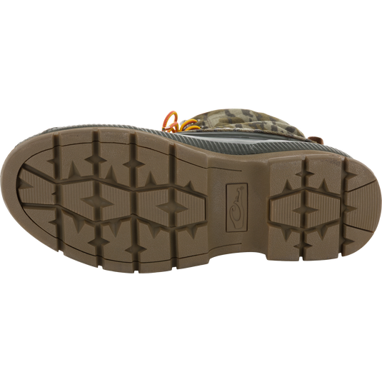 Throwback 80 Waxed Canvas Lace Up Duck Boot