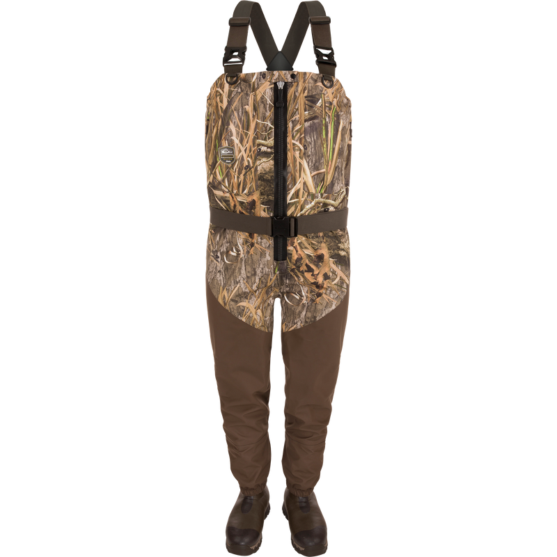 Hybrid Insulated Guardian Elite HND Front Zip Wader