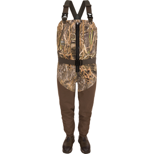 Hybrid Insulated Guardian Elite HND Front Zip Wader