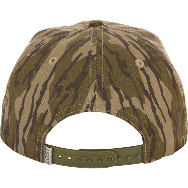 Make Boat Ramps Great Again Rope Cap with flat bill, adjustable snapback, and detailed embroidery, perfect for outdoor enthusiasts supporting boat ramp restoration.