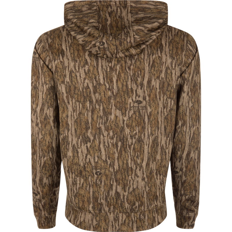 Non-Typical Performance Hoodie with Agion Active X2 featuring a lined hood, kangaroo pocket, and anti-pilling outer shell, ideal for cold weather activities.