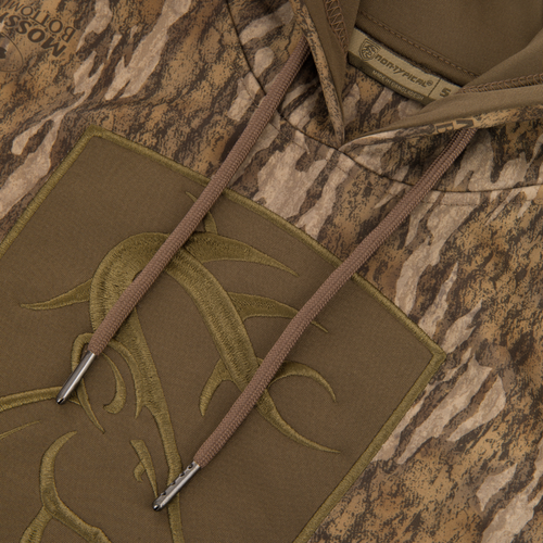 Non-Typical Performance Hoodie with Agion Active X2 featuring a lined hood, kangaroo pocket, and durable anti-pilling stretch fabric for optimal comfort in cold weather.