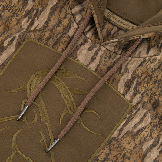 Non-Typical Performance Hoodie with Agion Active X2 featuring a lined hood, kangaroo pocket, and durable anti-pilling stretch fabric for optimal comfort in cold weather.