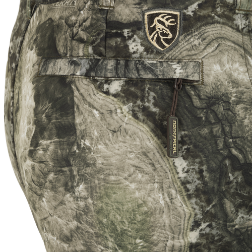 Endurance Jean Cut Pant with Agion Active XL, featuring pocket, zipper pull, and patch. High-gauge microfiber fabric, fleece lined, adjustable waist.