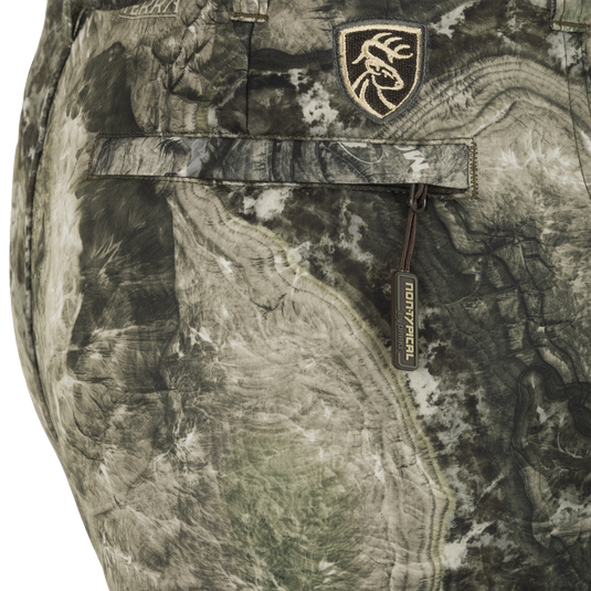 Endurance Jean Cut Pant with Agion Active XL, featuring pocket, zipper pull, and patch. High-gauge microfiber fabric, fleece lined, adjustable waist.