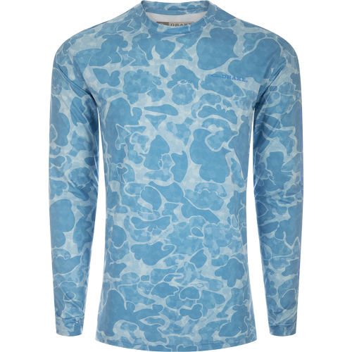 A lightweight, high-performance crew shirt with cooling, UPF 50, moisture-wicking, and quick-drying features. Perfect for outdoor activities like hunting and fishing.