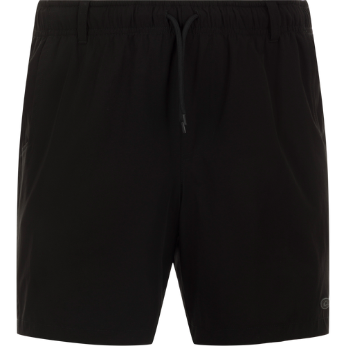 Black Dock Short Swim Trunks