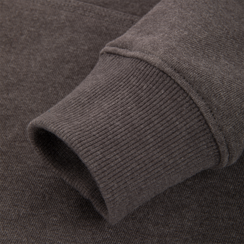 Drake Graphic Work Hoodie with front logo, adjustable drawstring hood, kangaroo pocket, and elastic side panels for comfort and flexibility.