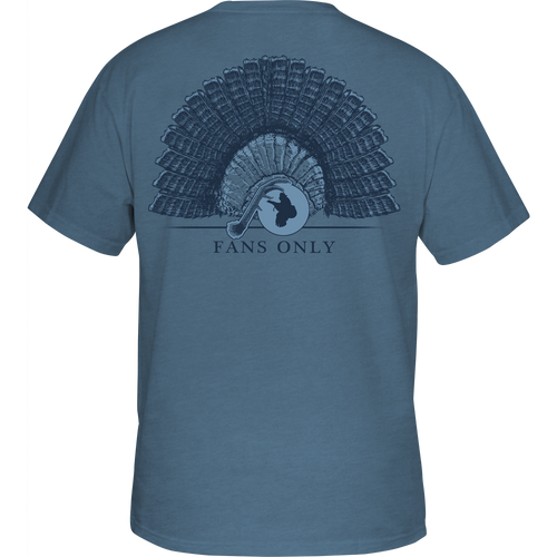 Fans Only T-Shirt featuring a Drake Logo on the front pocket and Drake Fans Only graphic on the back, from the Snark Graphic Tee Series.