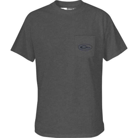 Monster Truck T-Shirt featuring Drake logo on front pocket, part of Trucks of Drake Series, crafted for comfort with a cotton-polyester blend.