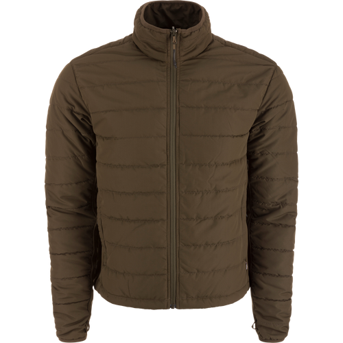 Men's LST CommandXT 3-in-1 PrimaLoft Insulated Jacket, puffer-style with horizontal stitching, full-length zipper, side pockets, and stand-up collar. Ideal for versatile weather protection.