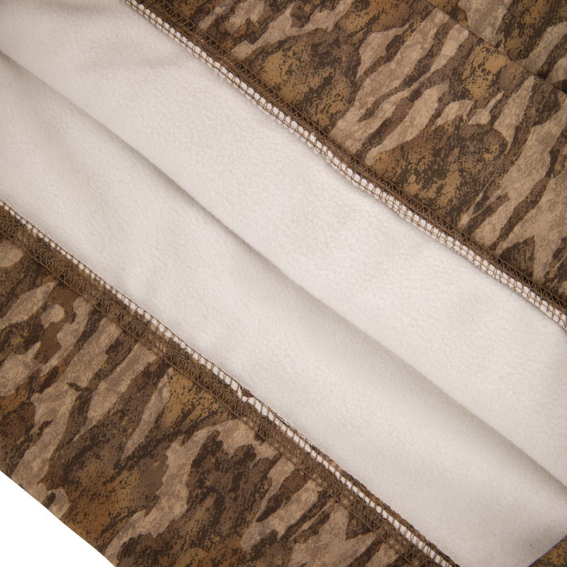 Performance Hoodie showcasing a durable, anti-pilling finish with a kangaroo pocket and adjustable lined hood, designed for comfort and movement.