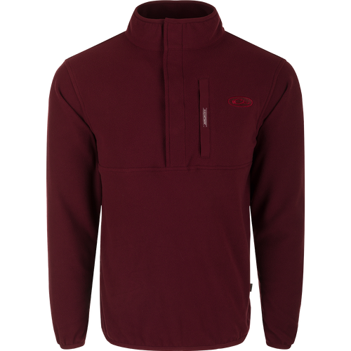 A lightweight, moisture-wicking Camp Fleece Pullover 2.0 with a snap closure and a Magnattach™ chest pocket. Perfect for layering with Drake outerwear.