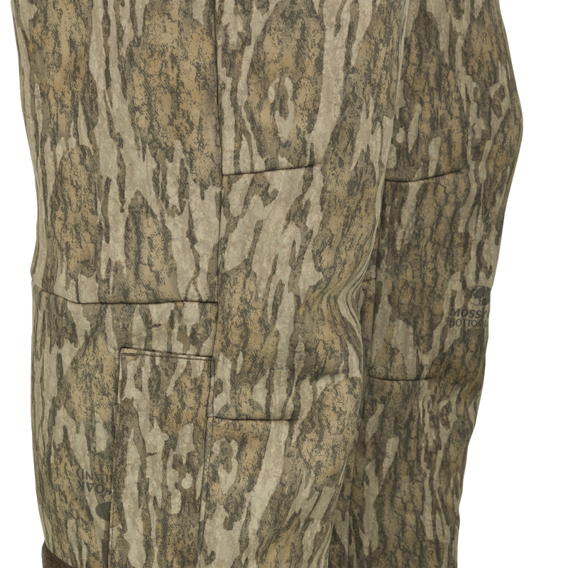 MST Ultimate Wader Pants displaying adjustable ankle zippers and side-elastic waist, ideal for comfort under waders or casual use, embodying Purewhitelaneshop's commitment to versatile hunting apparel.