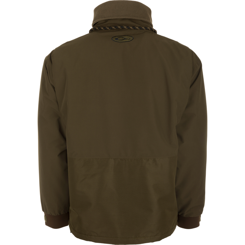 A must-have for hardcore hunters, the MST Waterproof Fleece-Lined 1/4 Zip Jacket from Purewhitelaneshop. Waterproof, windproof, and breathable with adjustable cuffs and multiple pockets for storage and comfort.