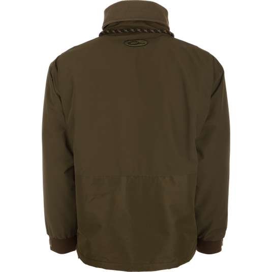 A must-have for hardcore hunters, the MST Waterproof Fleece-Lined 1/4 Zip Jacket from Purewhitelaneshop. Waterproof, windproof, and breathable with adjustable cuffs and multiple pockets for storage and comfort.