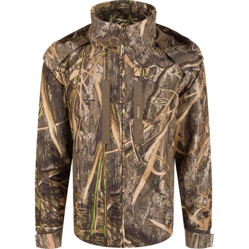 EST Heat-Escape™ Full Zip 2.0 hunting jacket with Heat-Escape™ vents, Magnattach™ pocket, and waterproof Refuge HS™ fabric. Ideal for early-season hunting.