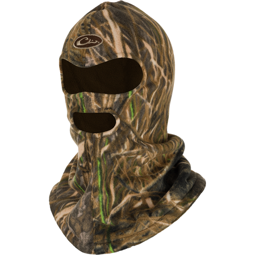 MST Face Mask: A midweight fleece mask with tailored eye and mouth openings for unrestricted visibility and breathability. Provides light warmth and wind protection in cooler temperatures.