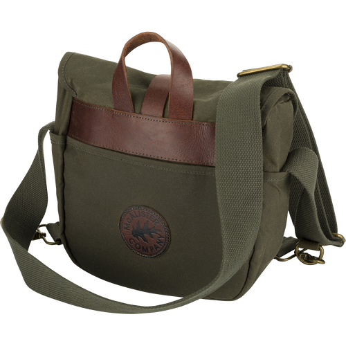 McAlister Wingshot Ditty Bag: A durable hunting accessory with a spacious main compartment, utility compartment, and cotton webbing straps. Includes game totes for easy carrying.