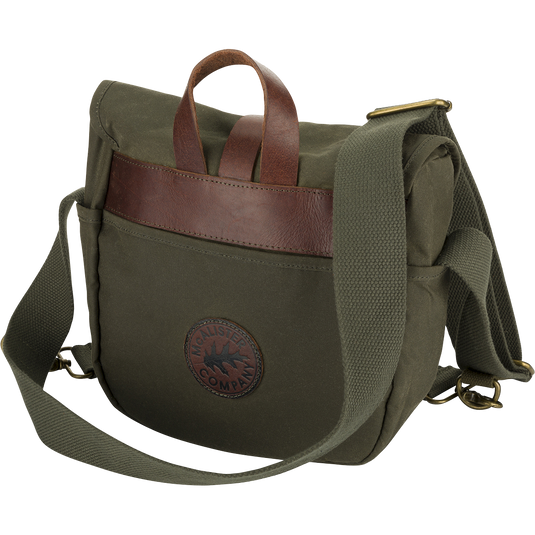 McAlister Wingshot Ditty Bag: A durable hunting accessory with a spacious main compartment, utility compartment, and cotton webbing straps. Includes game totes for easy carrying.