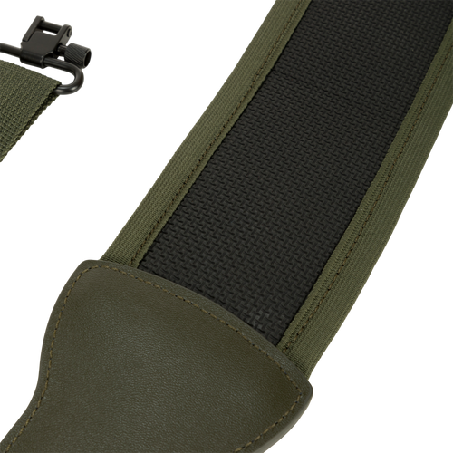 Easy Rider Neoprene Gun Sling close-up, highlighting the adjustable nylon strap and non-slip neoprene pad for optimal comfort and control during hunting excursions.
