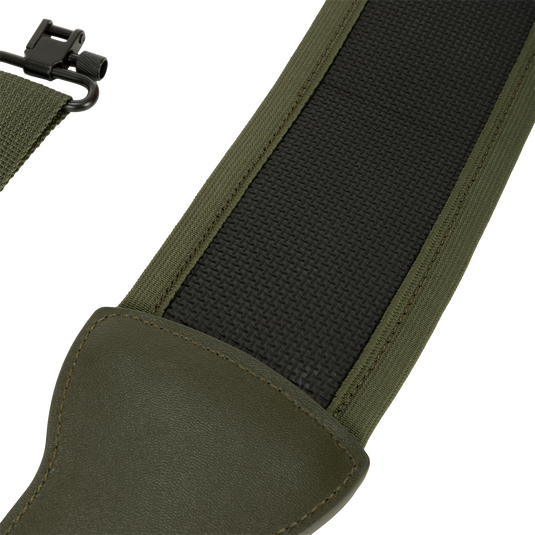 Easy Rider Neoprene Gun Sling close-up, highlighting the adjustable nylon strap and non-slip neoprene pad for optimal comfort and control during hunting excursions.