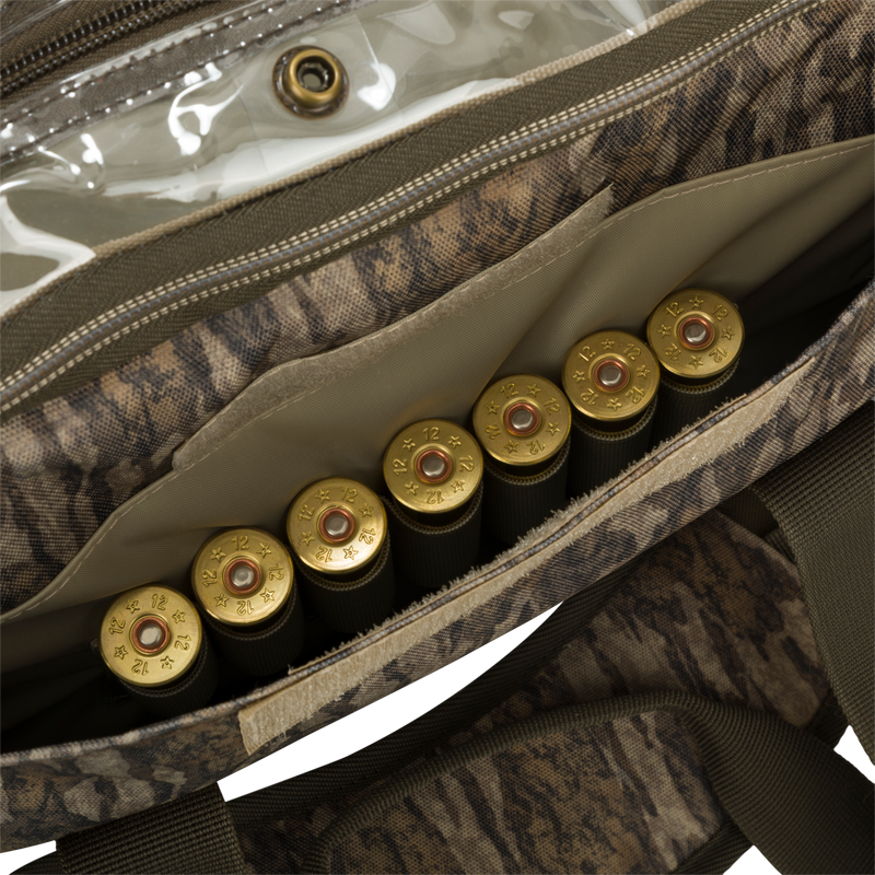 A close-up of a bag with cartridges in the Extra Large Blind Bag by Purewhitelaneshop.