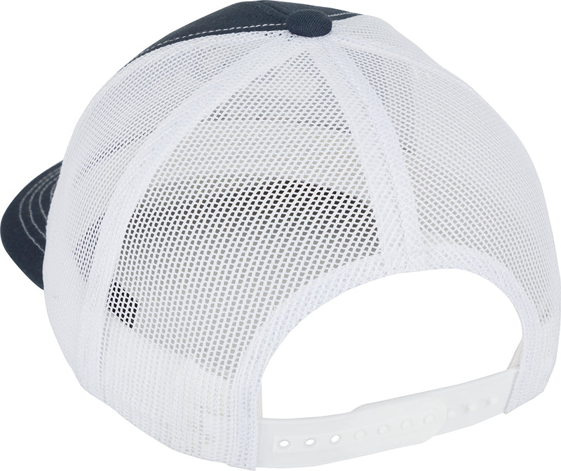 A structured trucker cap with a mesh back and adjustable closure, featuring the Drake Mesh Back Cap 2.0 design.