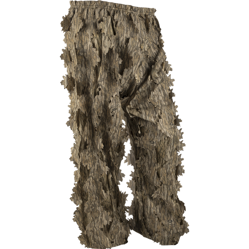 3D Leafy Pant with Agion Active XL™, a camouflage pants with holes, perfect for complete concealment while hunting.