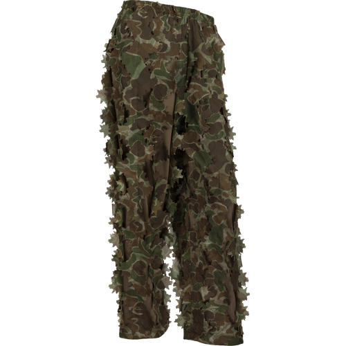 3D Leafy Pant with Agion Active XL™, a camouflage pant with cutout leafy pattern for complete concealment while hunting.