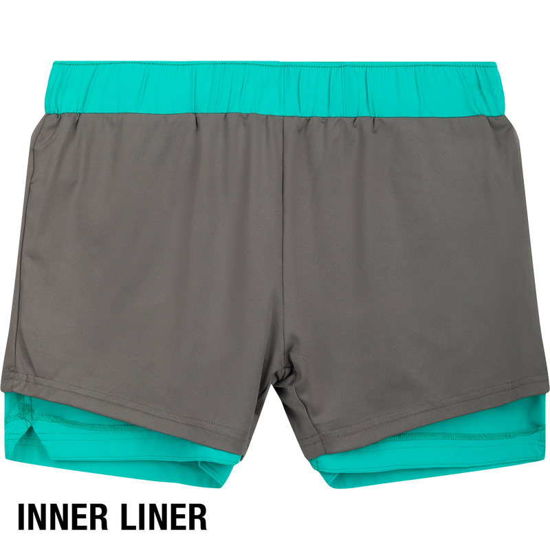 A versatile pair of women's Commando Lined Shorts with a 4.5