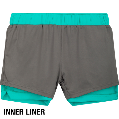 A versatile pair of women's Commando Lined Shorts with a 4.5