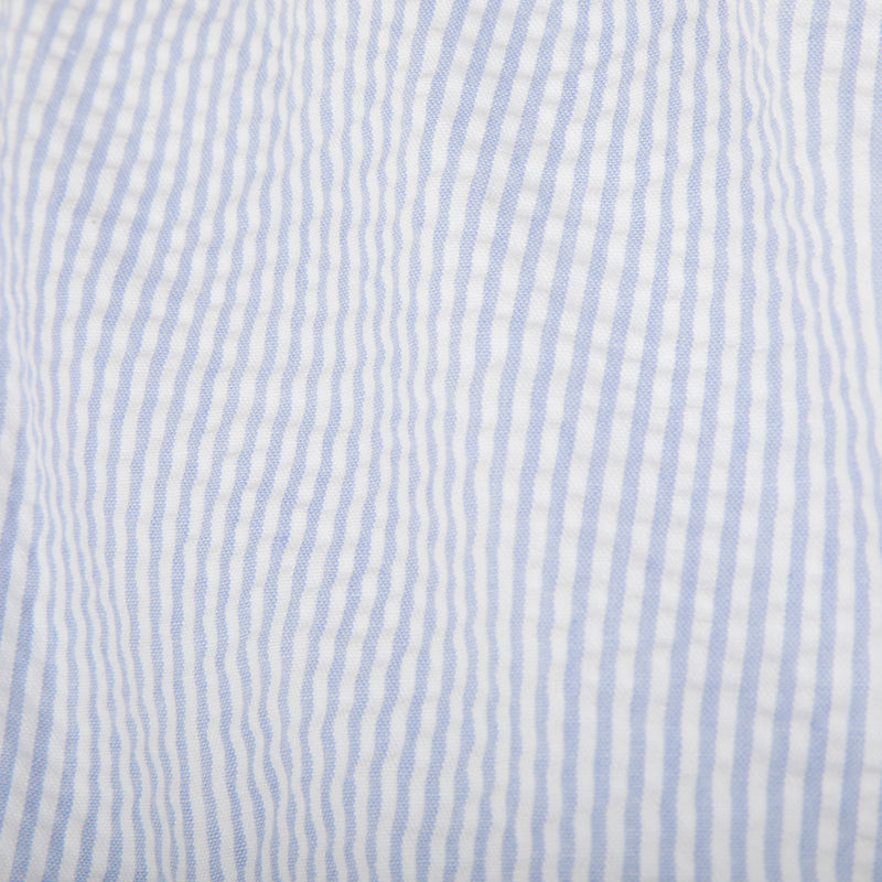 Seersucker Wingshooter's Shirt - StayCool™ fabric with front and back heat vents, button-down collar, and multiple pockets. Perfect for spring and summer outings.