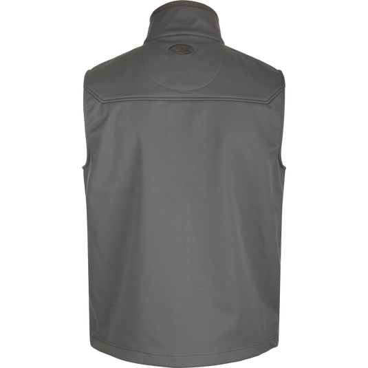 Windproof Soft Shell Vest with multiple pockets and adjustable fit for maximum protection and convenience.