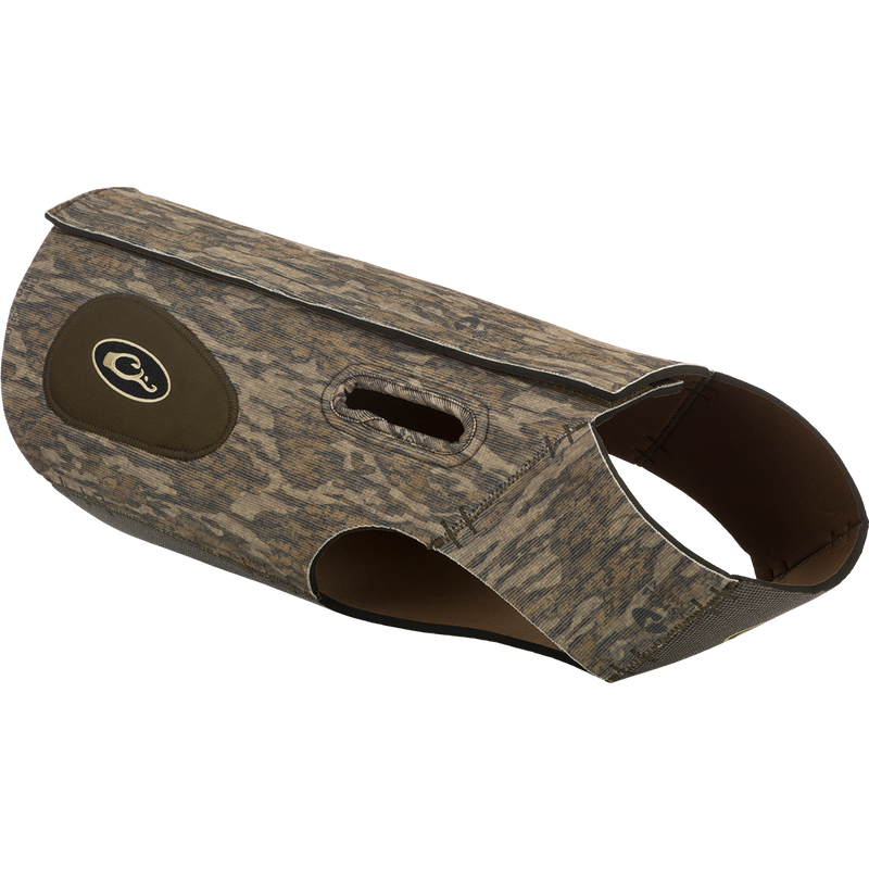 Drake Neoprene Dog Vest with built-in assist handles, customizable fit, and reinforced protection for sporting dogs.