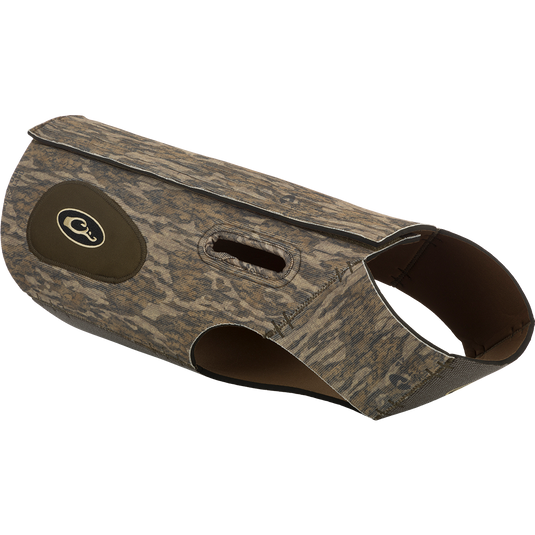 Drake Neoprene Dog Vest with built-in assist handles, customizable fit, and reinforced protection for sporting dogs.